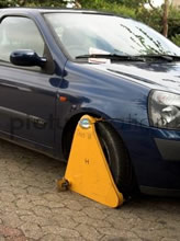 DVLA Clamped Car